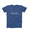 Men's Family T-Shirt, Blue