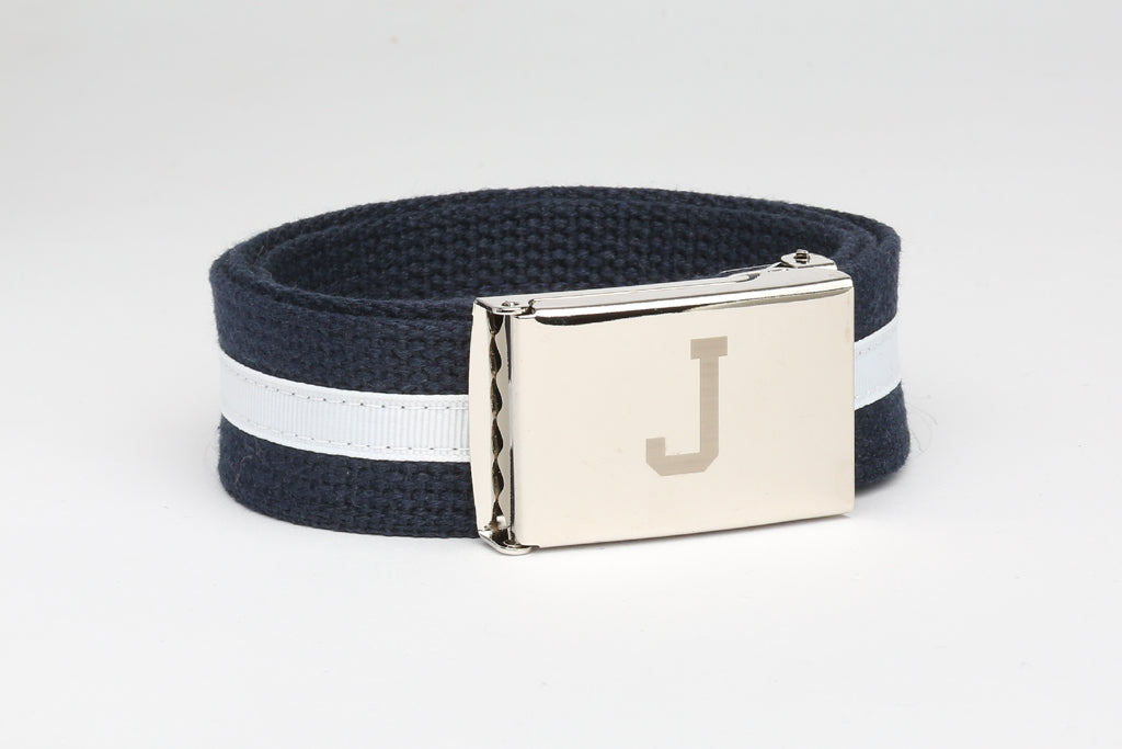 Mens Cotton Belt with Custom buckle