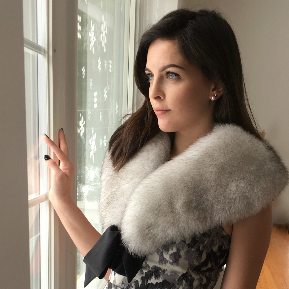 Canadian Fox Fur Stole