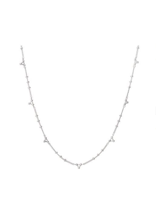 luv aj  Marrakech Chain Necklace Silver