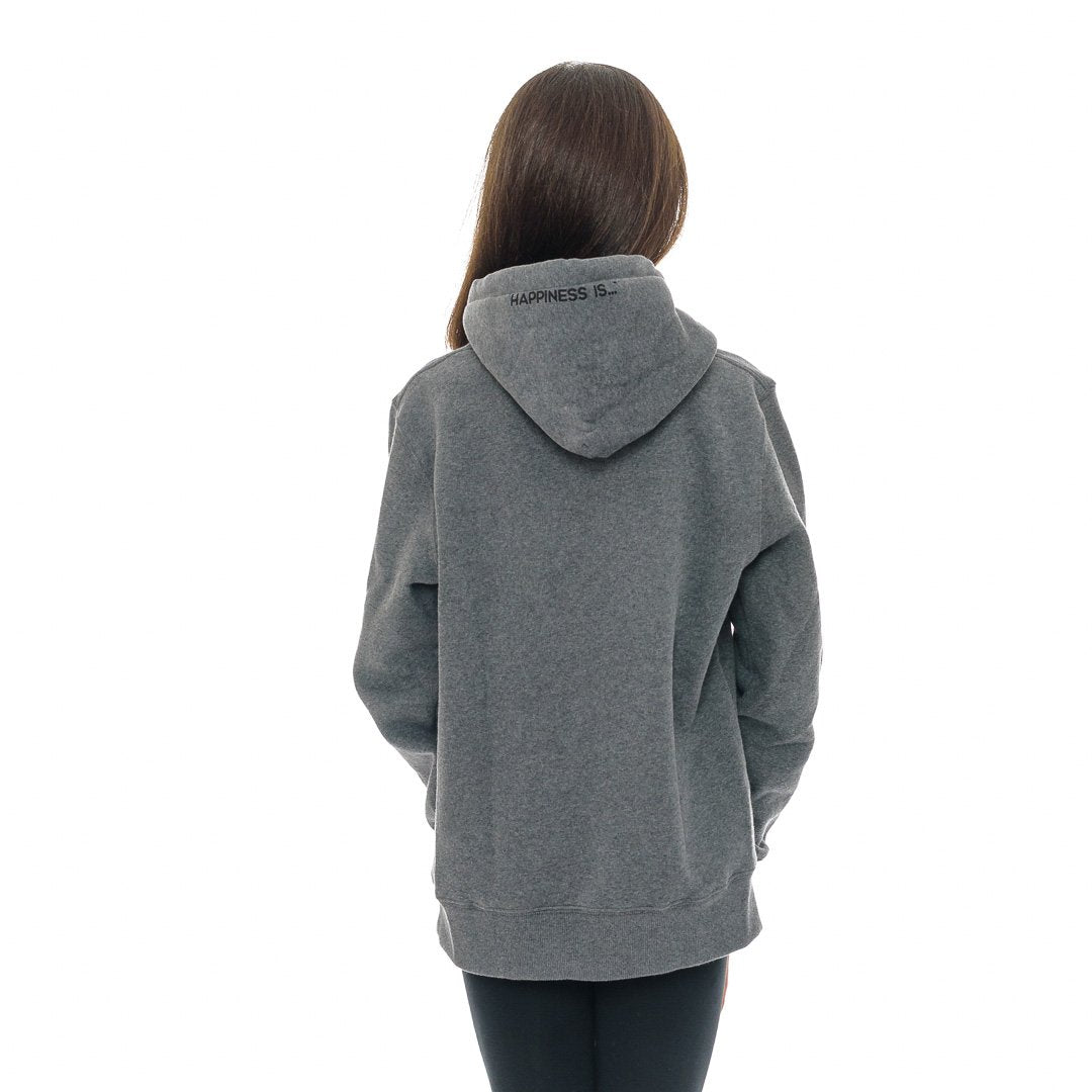 Youth Unisex Crest Hoodie Heather Grey
