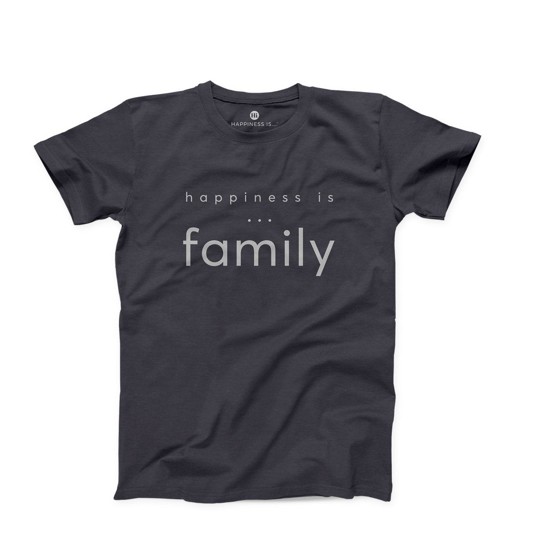 Men's Family T-Shirt - Vintage Black