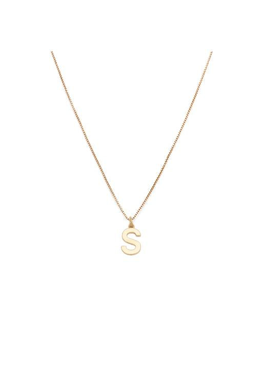 Melanie Auld  Initial Pendant Necklace - S
