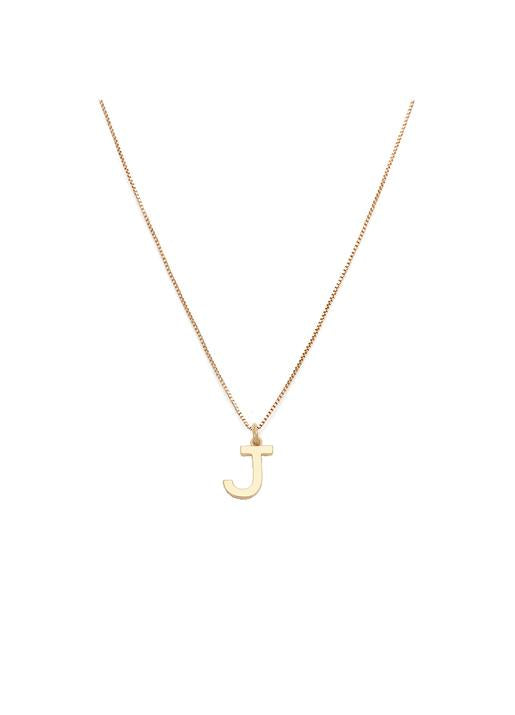Melanie Auld  Initial Pendant Necklace - J