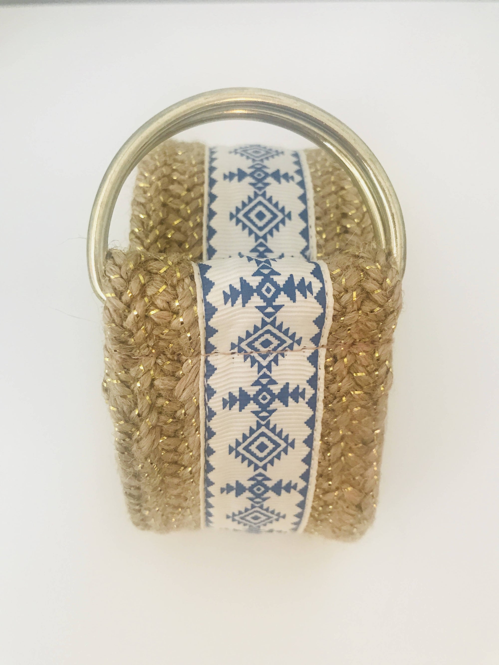 Jaxx Wrap Belt - Straw striped