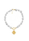 Maison Irem  Baroque Pearl Coin Choker