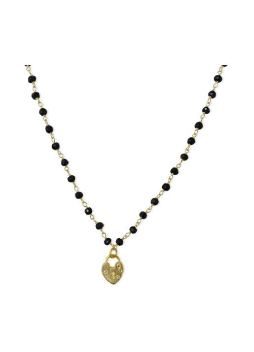 Electric Picks  Flutter Necklace Black Onyx