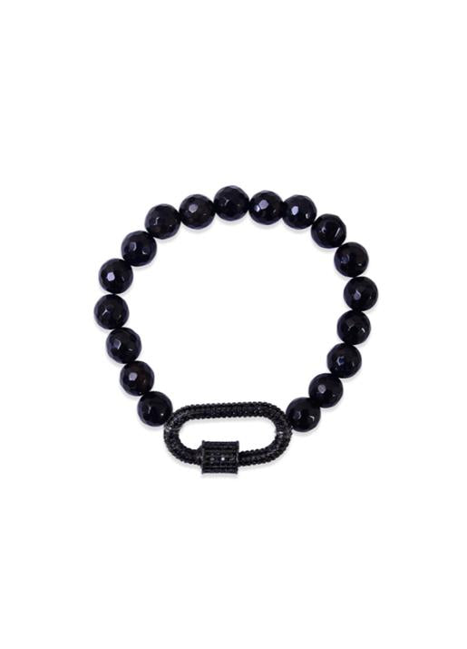 Electric Picks  Crystal Empire Bracelet Black Onyx