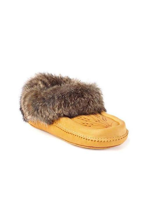 Manitobah Mukluks  Deerskin Fur Lined Moccasin Slipper