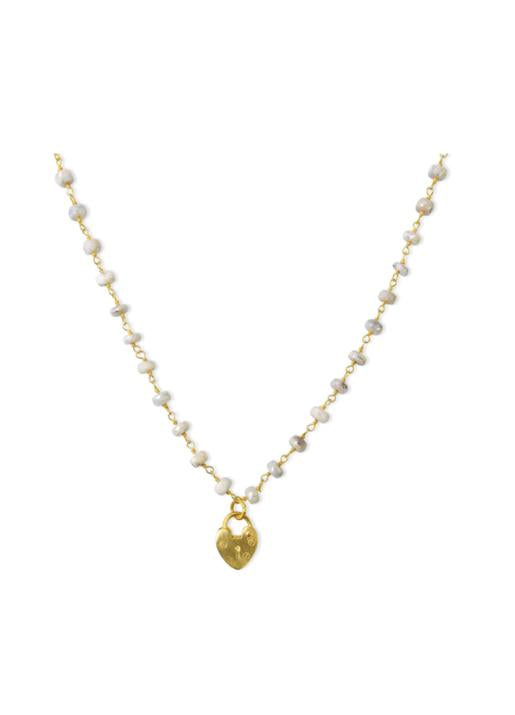 Electric Picks  Flutter Necklace Pearls