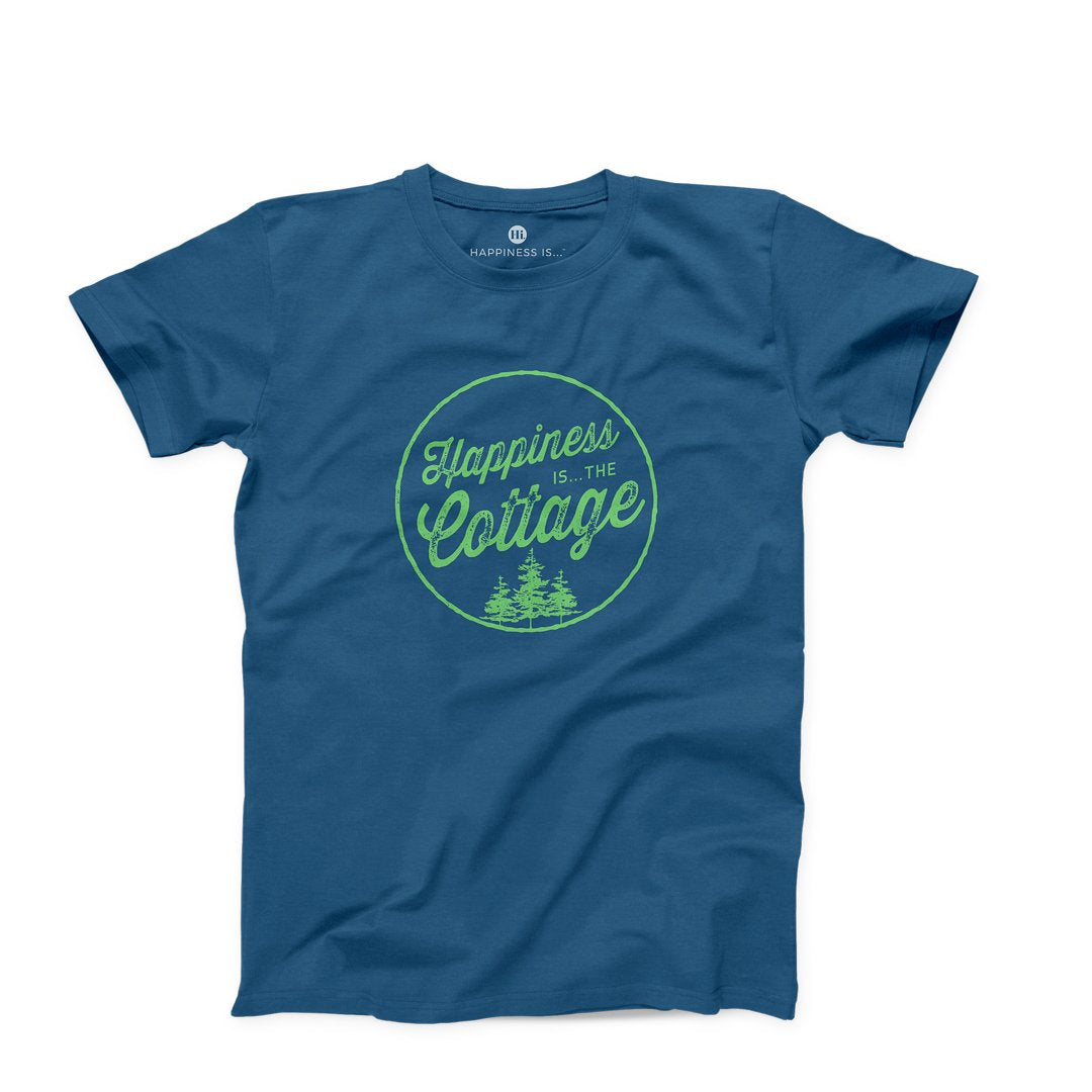 Men's Cottage T-Shirt, Sea Blue
