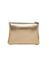 GUM by Gianni Chiarini  Large Numbers Clutch Bag - Gold