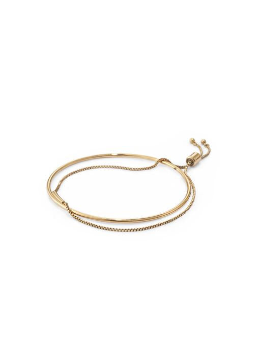 Jenny Bird  Thin Sadie Bangle Gold