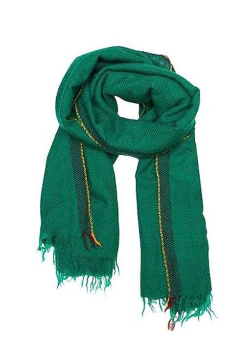 Lovat & Green  Divino Blanket Scarf - Green
