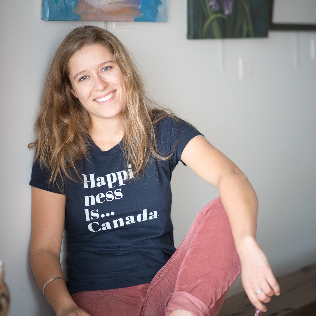 Women's Happi T-Shirt, Navy