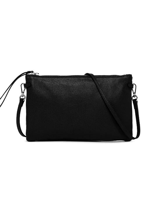 Gianni Chiarini  Hermy Double Clutch Bag Black