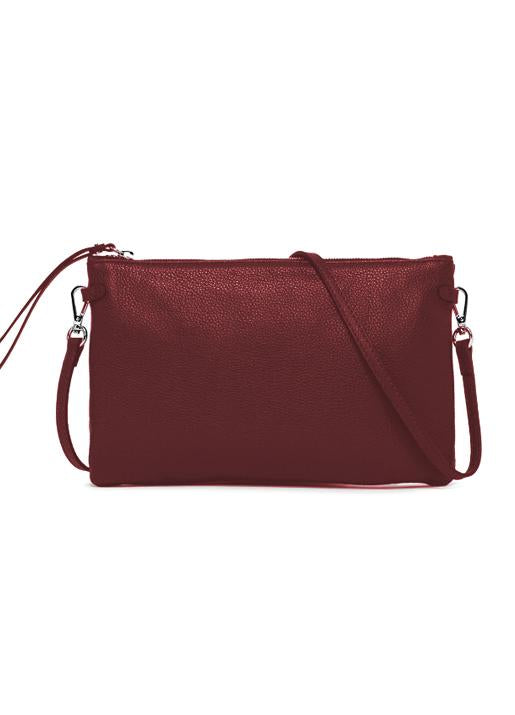Gianni Chiarini  Hermy Double Clutch Bag Flower Red