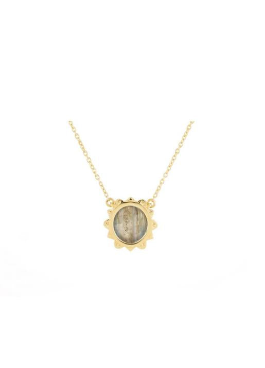 Be Maad  Malka Necklace Labradorite