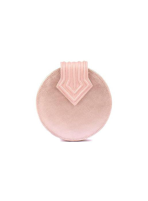 Kalamarie Handbags  Luna Night Clutch Rose Gold