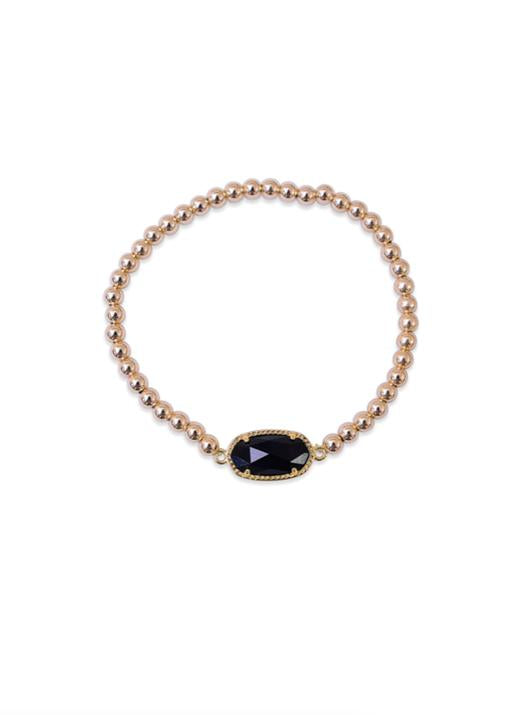 Electric Picks  Melody Bracelet Black Onyx