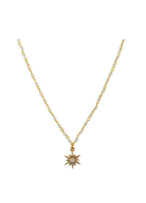 Electric Picks  Gloss Necklace - Moonstone