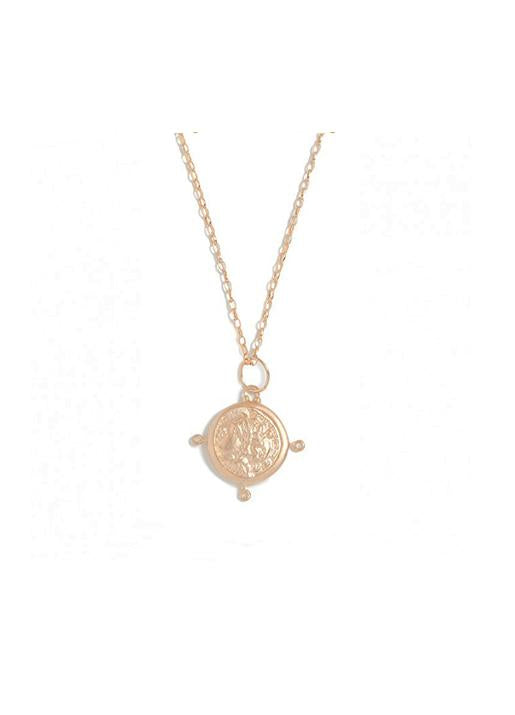 Maison Irem  Owl Coin Necklace