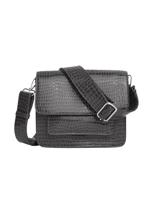 Hvisk  Cayman Pocket Crossbody Bag - Dark Grey