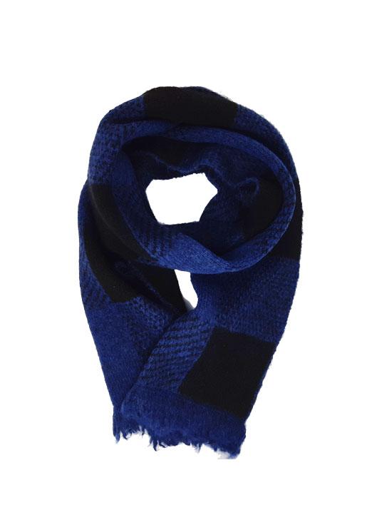 Rabens Saloner  Rabens Blurred Check Scarf