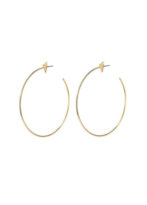 Jenny Bird  Rebel Heart Hoop Earrings