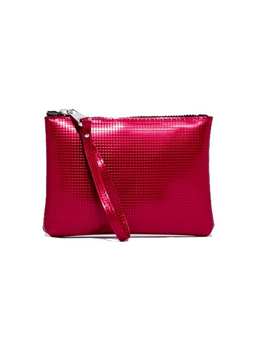 GUM by Gianni Chiarini  Large Numbers Clutch Bag - Fuchsia