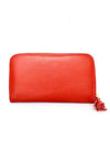 The Code Accessories  Brazilian Leather Wallet Red