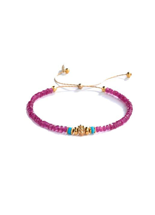 Shashi NYC  Noor Slide Bracelet - Ruby