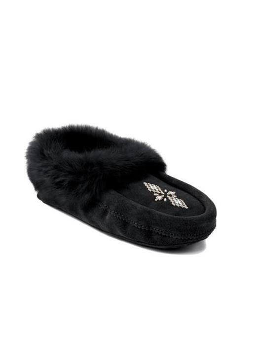 Manitobah Mukluks  Tipi Moccasin Black