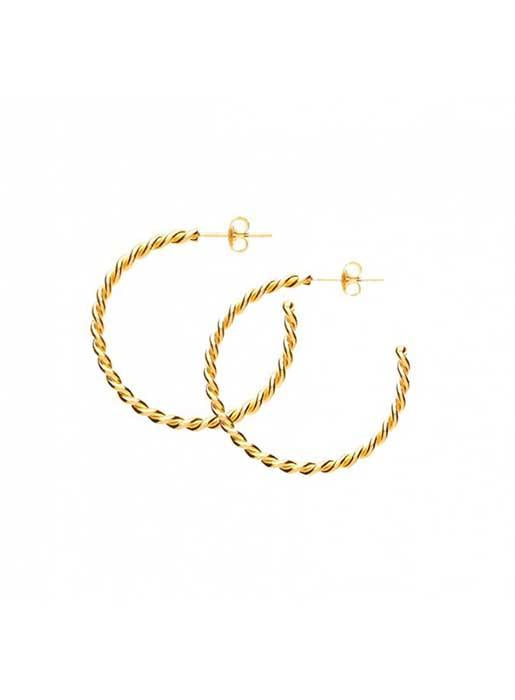 Maison Irem  Twisted Hoops