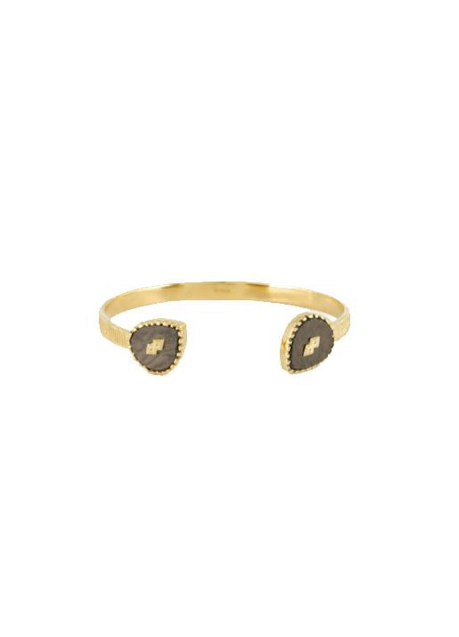 Be Maad  Oma Cuff - Textured Onyx
