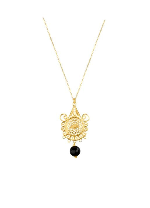 Maison Irem  Filigree Viola Necklace