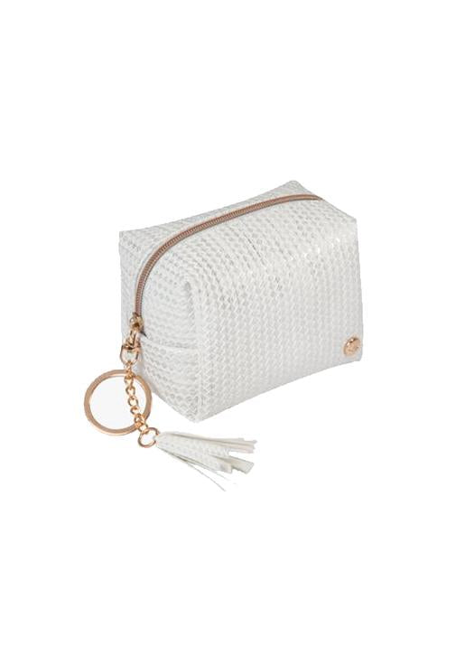 Stephanie Johnson  Zoe Key Chain White