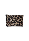 The Code Accessories  Leopard Print Small Zip Pouch